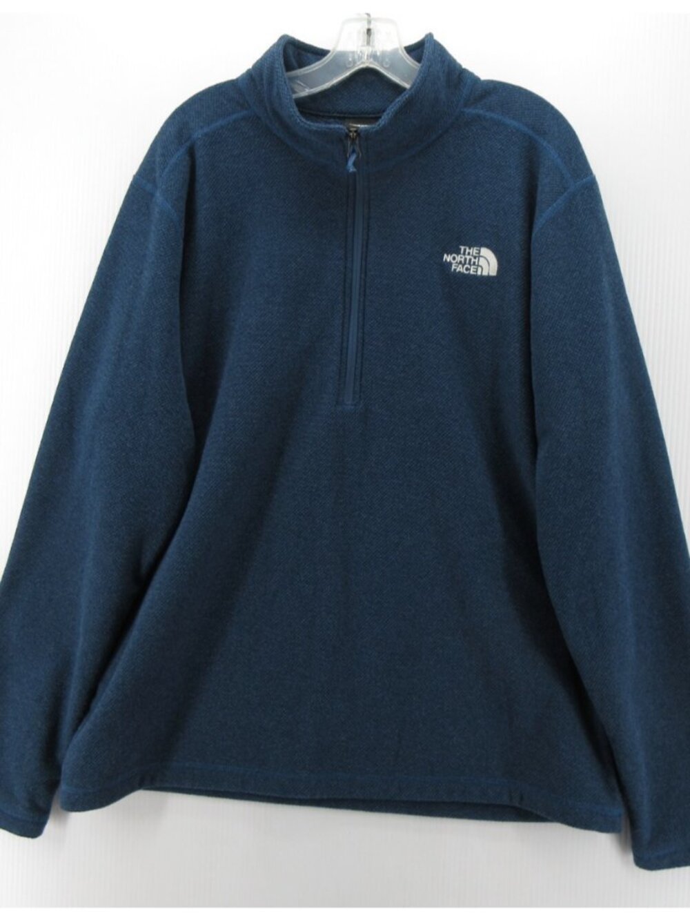 The North Face Sweatshirt XL Textured Cap Rock 1/4 Zip Pullover Hiking